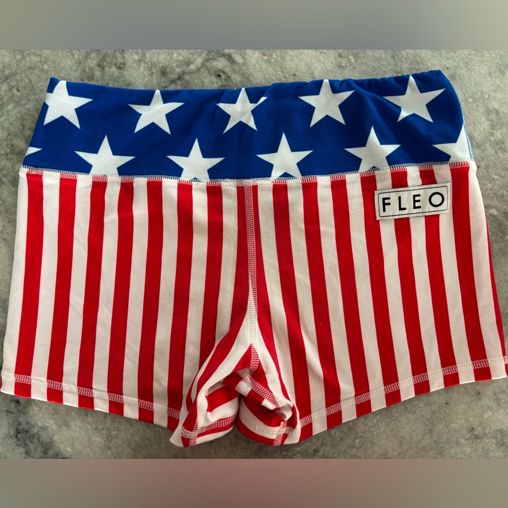 Fleo High Rise Original Shorts | Stars & Stripes